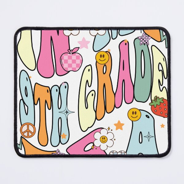Item preview, In My 9th Grade Era Groovy style 70s For Kids, Teacher, Last and First Day Of School designed and sold by ImagineInk.