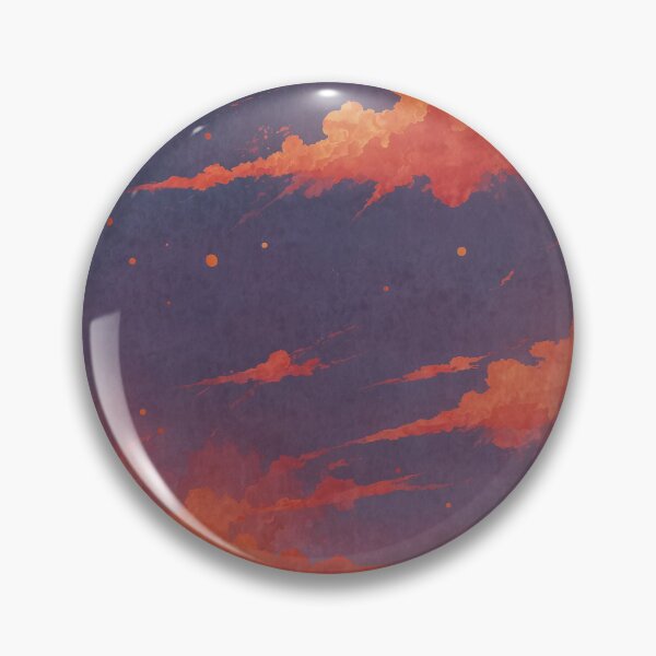 Aperçu de l'œuvre Nuages au coucher du soleil créée et vendue par PatternPuppy.
