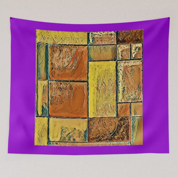 Item preview, "Cut Stone Mondrian", a postmodernist reconstruction of Mondrian. designed and sold by thalasson.