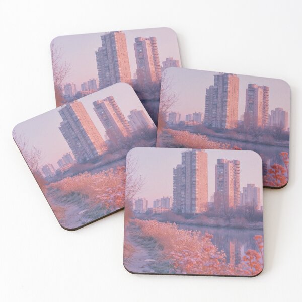 Item preview, Pastel Floral City At Dawn Serenity designed and sold by regnumsaturni.