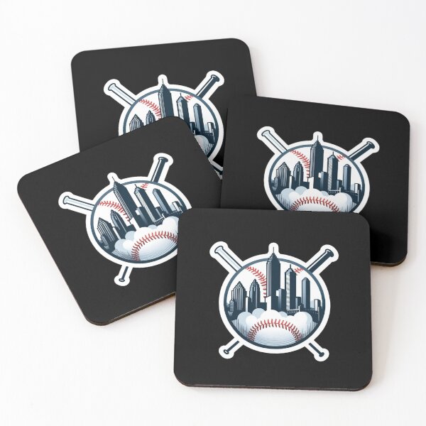 Artikelvorschau, Atlanta Skyline Baseball entworfen und verkauft von pixelpulsenyc.