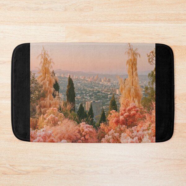 Item preview, Pastel Floral City At Dawn Vista designed and sold by regnumsaturni.
