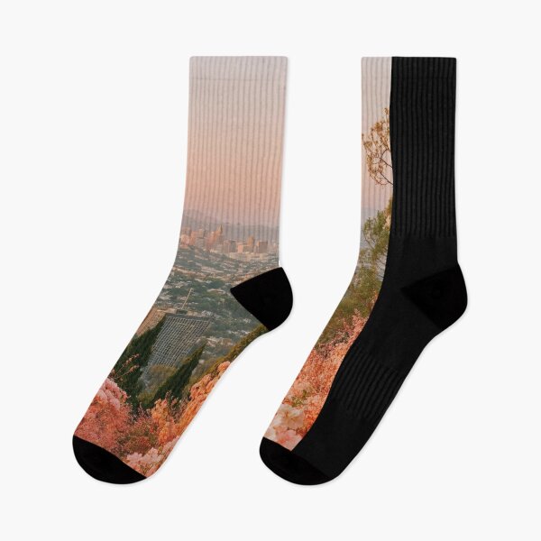 Item preview, Pastel Floral City At Dawn Vista designed and sold by regnumsaturni.