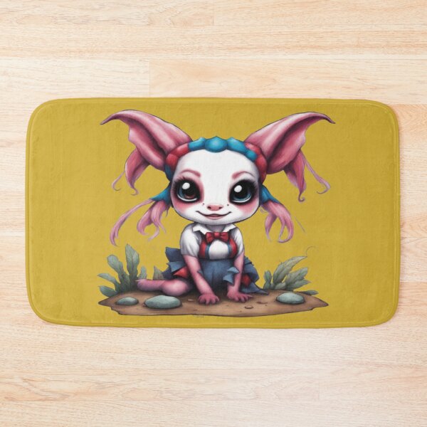 Item preview, Harley The Axolotl, Product Colour: Gold designed and sold by Midnight Veil Designs.