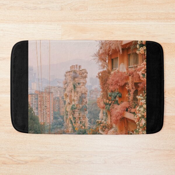 Item preview, Floral City Landscape At Sunrise Awakening designed and sold by regnumsaturni.