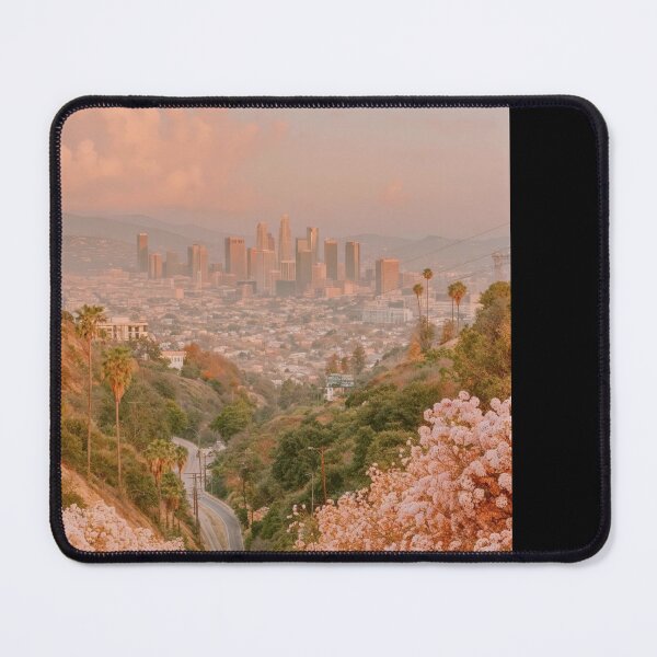 Item preview, Pastel Floral City Landscape At Sunrise designed and sold by regnumsaturni.