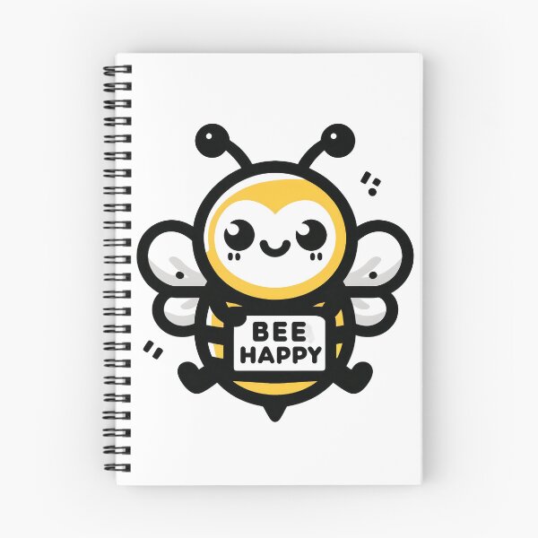 Item preview, Bee Happy Cute Cartoon Bee Design designed and sold by YoBoiRedgie.