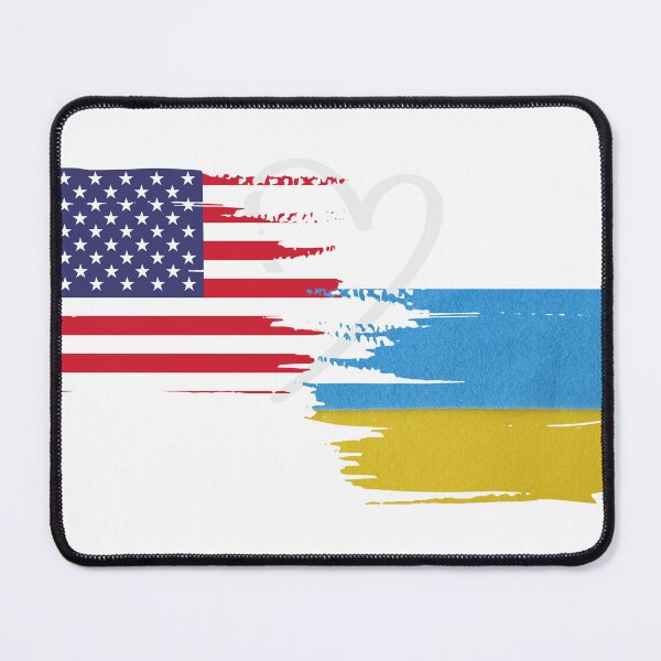 Item preview, American Ukraina Flag Shirt Ukraina USA Essential Pride Dyngus Day designed and sold by OscarShoping.