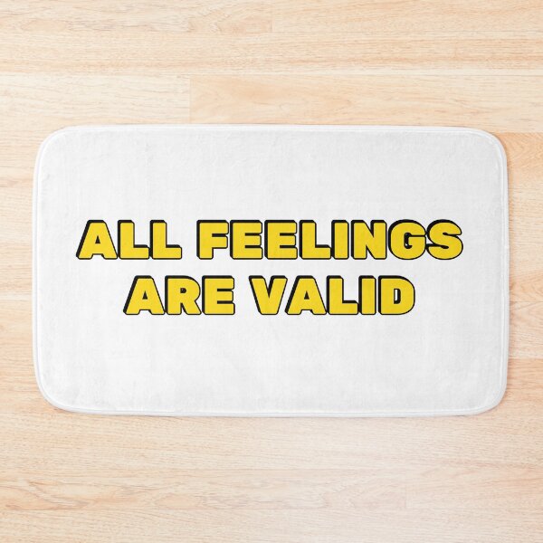 Item preview, All Feelings Are Valid - self care affirmations designed and sold by Inspirationmotivation.