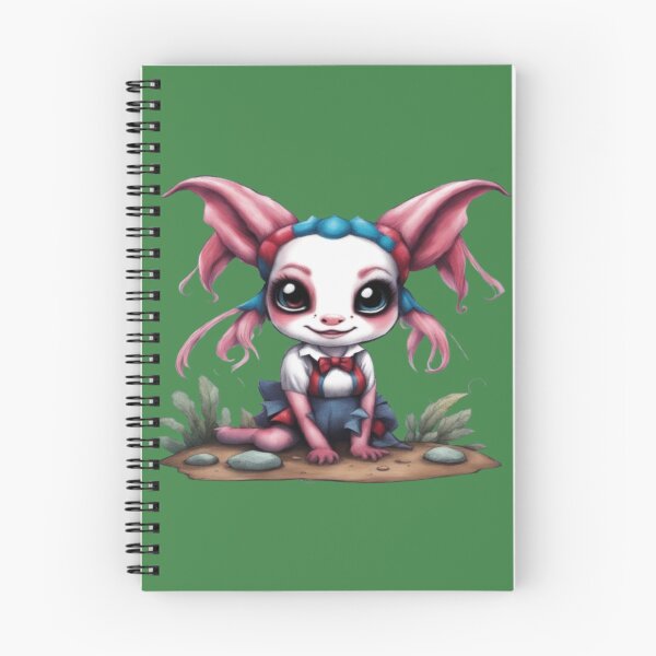 Item preview, Harley The Axolotl, Product Colour: Green  designed and sold by Midnight Veil Designs.