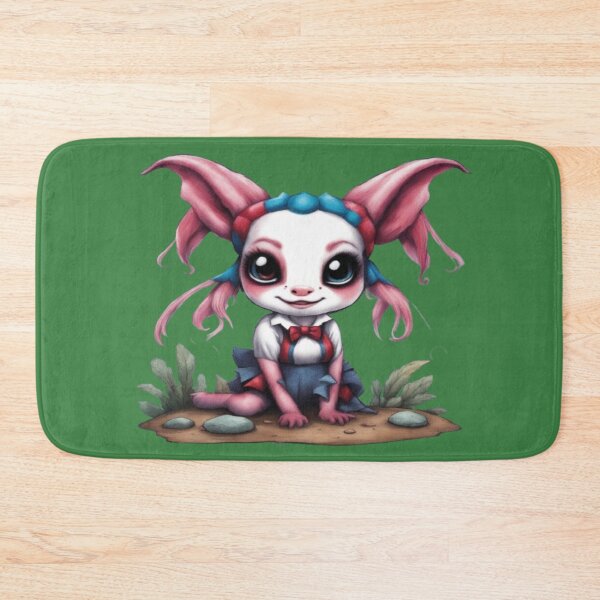 Item preview, Harley The Axolotl, Product Colour: Green  designed and sold by Midnight Veil Designs.