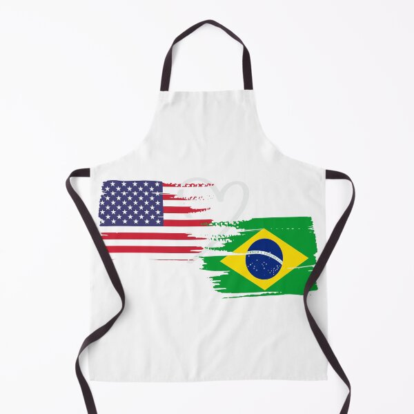 Item preview, American Brazil Flag Shirt  Brazil USA Essential Pride Dyngus Day  designed and sold by OscarShoping.