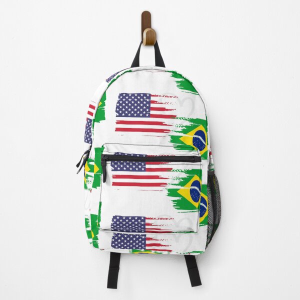 Item preview, American Brazil Flag Shirt Brazil USA Essential Pride Dyngus Day designed and sold by OscarShoping.
