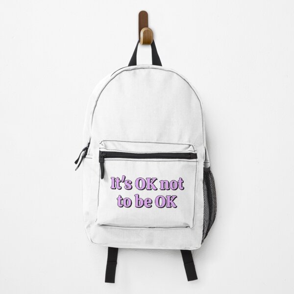 Item preview, OK not to be OK - self care affirmations designed and sold by Inspirationmotivation.