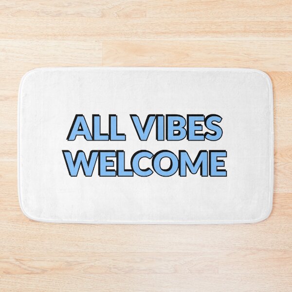 Item preview, All vibes welcome - self care affirmations designed and sold by Inspirationmotivation.
