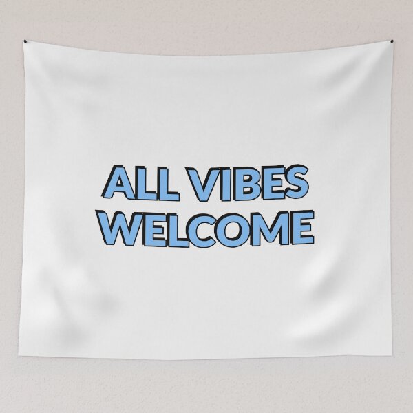 Item preview, All vibes welcome - self care affirmations designed and sold by Inspirationmotivation.