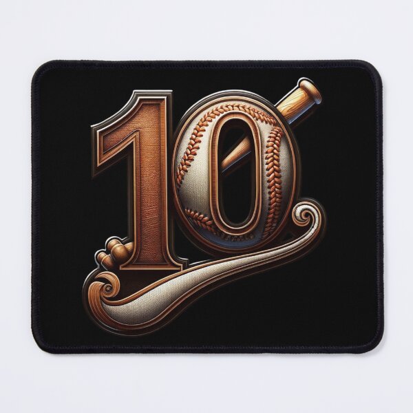 Item preview, Atlanta Baseball N° 10 designed and sold by pixelpulsenyc.
