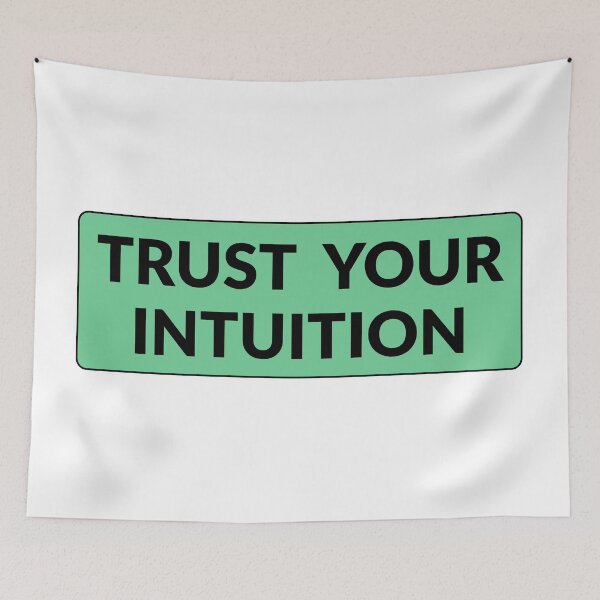 Item preview, Trust your intuition  designed and sold by Inspirationmotivation.