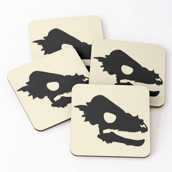 Item preview, Pachycephalosaurus Skull Black designed and sold by DesignsbyJBird.