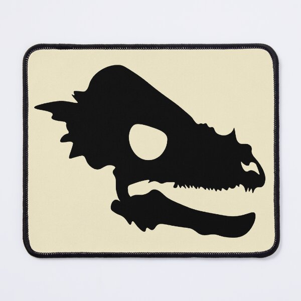 Item preview, Pachycephalosaurus Skull Black designed and sold by DesignsbyJBird.