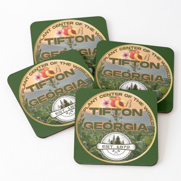 Item preview, TIFTON, GEORGIA TRAVEL STICKER designed and sold by SARASANGERMANO.
