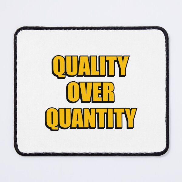 Item preview, Quality Over Quantity designed and sold by Inspirationmotivation.
