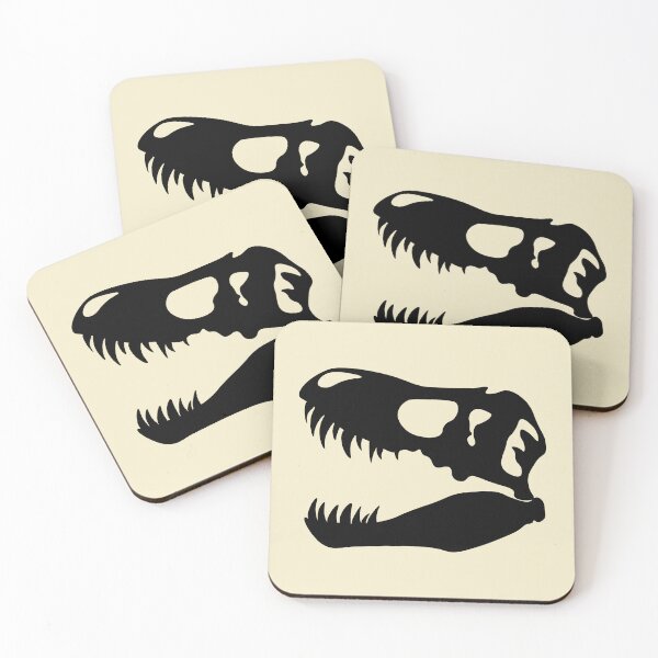 Item preview, Tyrannosaur Skull Black designed and sold by DesignsbyJBird.