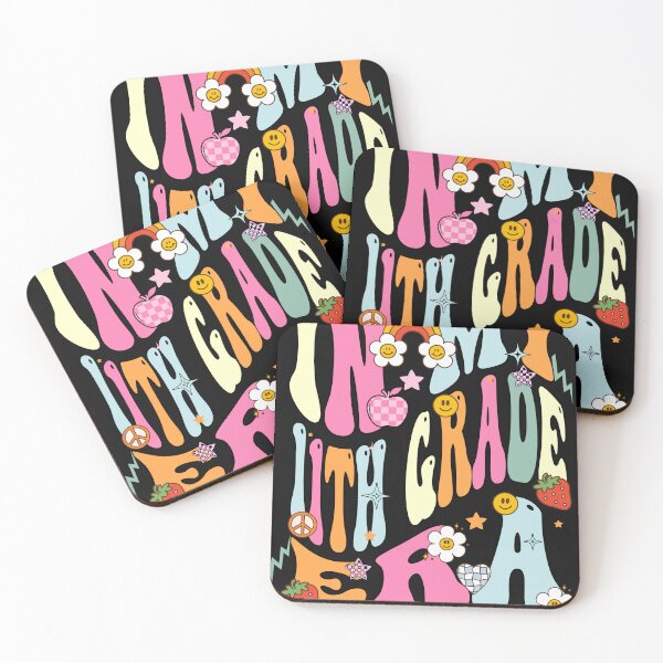 Item preview, In My 11th Grade Era Groovy style 70s For Kids, Teacher, Last and First Day Of School designed and sold by ImagineInk.