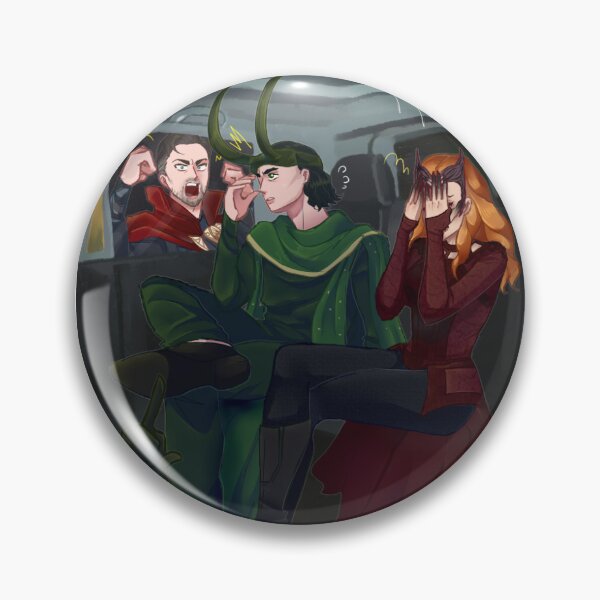 Item preview, DR.Strange Loki and  CPO FANART 2024 MEME designed and sold by Candypop-off.