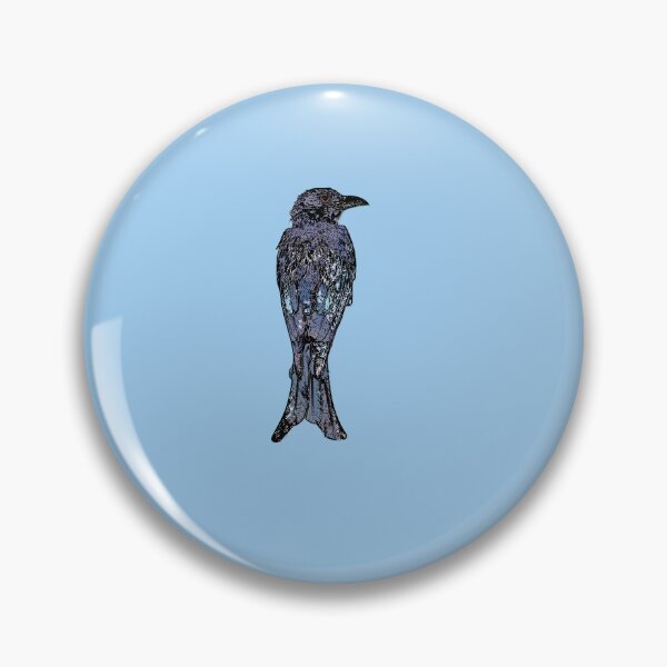 Item preview, Spangled Drongo Black Alternate Design  designed and sold by designsasstultd.