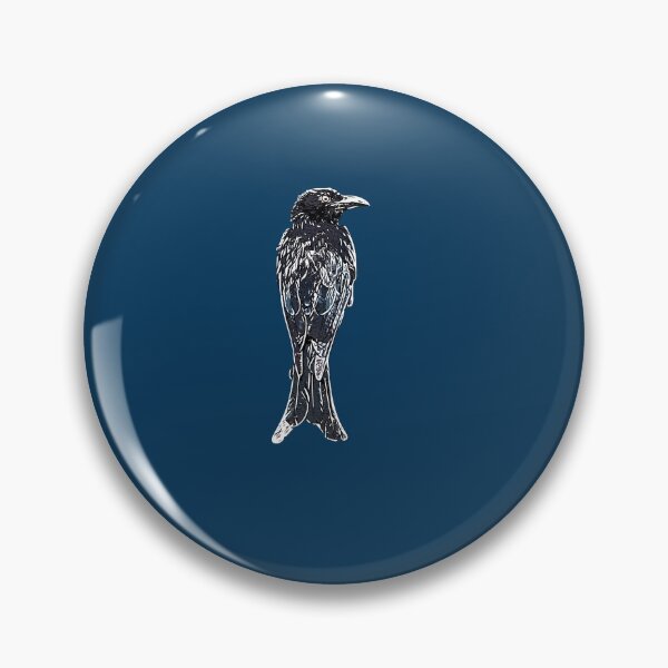 Item preview, Spangled Drongo White Alternate Design  designed and sold by designsasstultd.