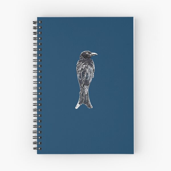 Item preview, Spangled Drongo White Alternate Design  designed and sold by designsasstultd.