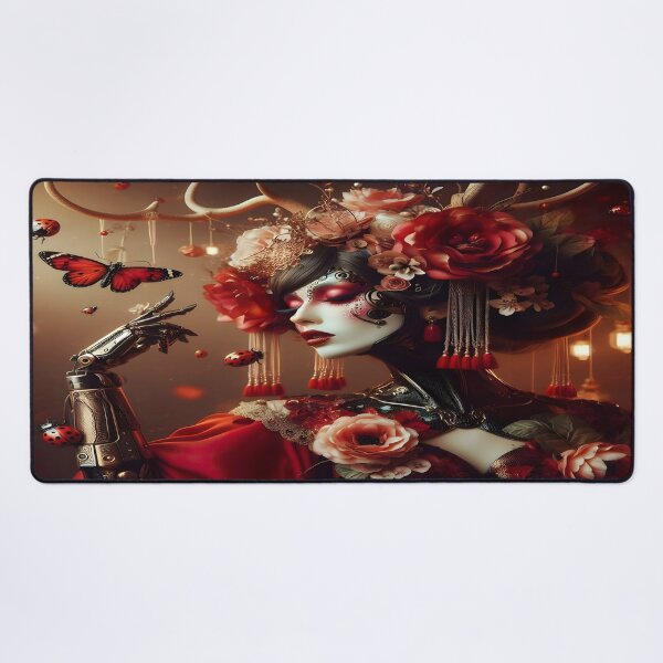 Item preview, Robot Geisha designed and sold by @adorcharm Modern & Classic AI Art.