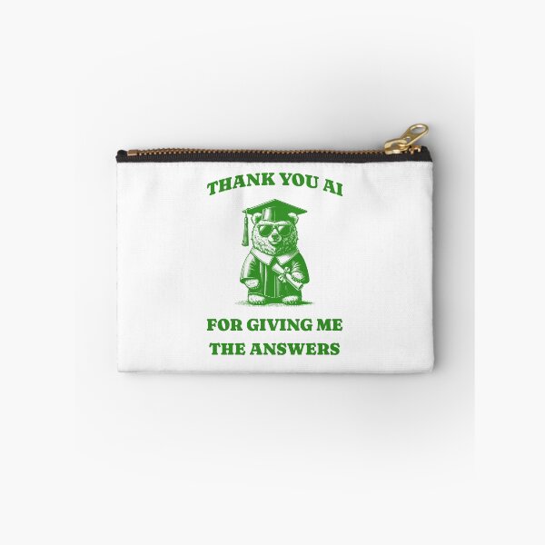 Item preview, Thank you Ai Graduation Bear designed and sold by KloverDesigns.
