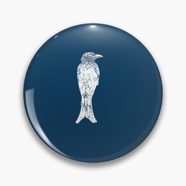 Item preview, Spangled Drongo White Design  designed and sold by designsasstultd.