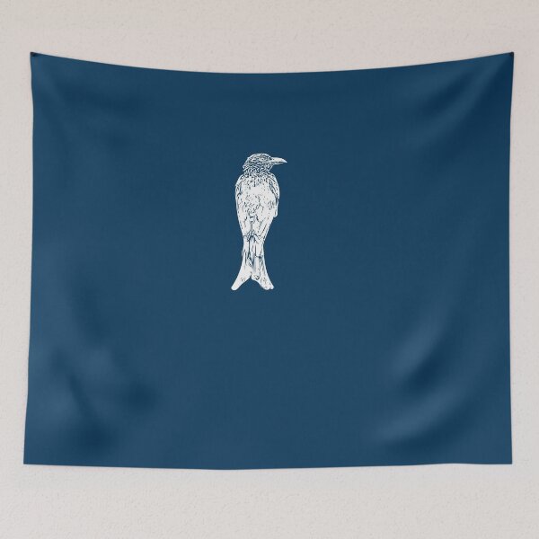 Item preview, Spangled Drongo White Design  designed and sold by designsasstultd.