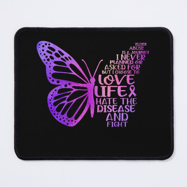 Item preview, Elder Abuse is a journey I NEVER planned or asked for but i choose to LIVE LIFE hate the disease and FIGHT designed and sold by KatMercerr.