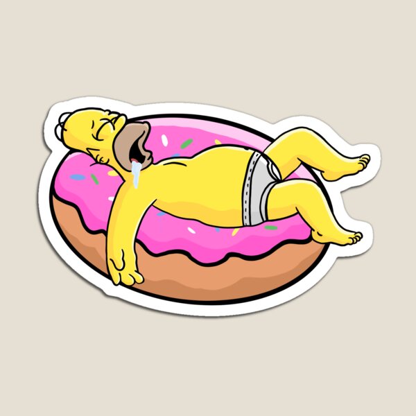 Item preview, Donut Homer designed and sold by lossimpsontv.