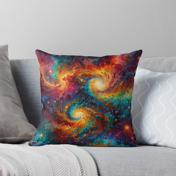 Item preview, Vibrant psychedelic galaxy designed and sold by PatternPuppy.