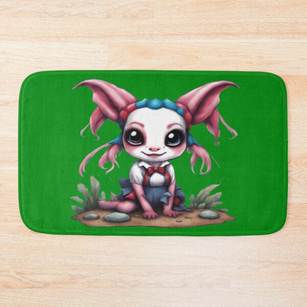 Item preview, Harley The Axolotl, Product Colour: Emerald Green designed and sold by Midnight Veil Designs.