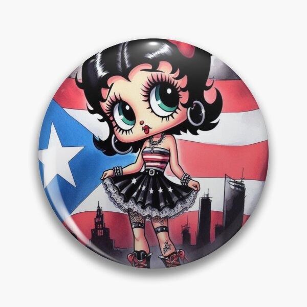 Item preview, Emo Betty BORICUAe designed and sold by classyfresh.