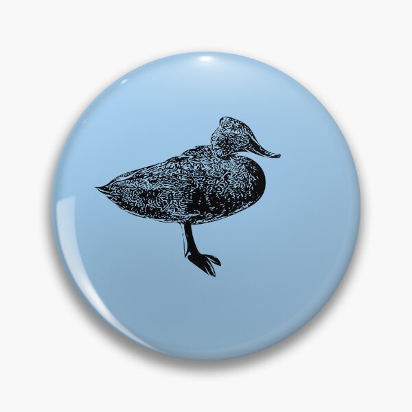 Item preview, Freckled Duck Black Design  designed and sold by designsasstultd.