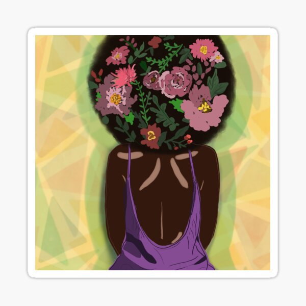 Flower Power Sticker