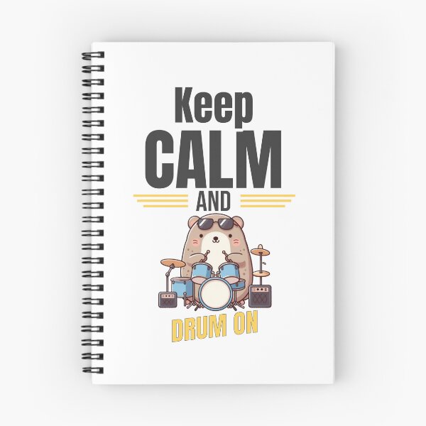 Item preview, Keep calm and drum on Mole designed and sold by LemuellTrends.