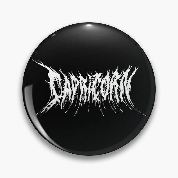 Item preview, Capricorn Brutal Zodiac in White designed and sold by scorpiopanda.