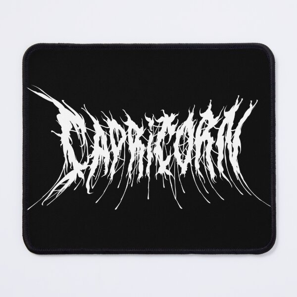 Item preview, Capricorn Brutal Zodiac in White designed and sold by scorpiopanda.