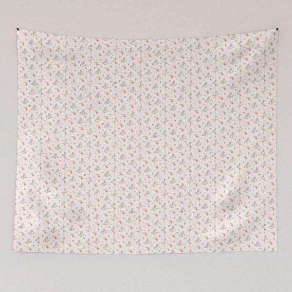Item preview, "Lovebirds Delight: Seamless Pattern" designed and sold by hjian8219.