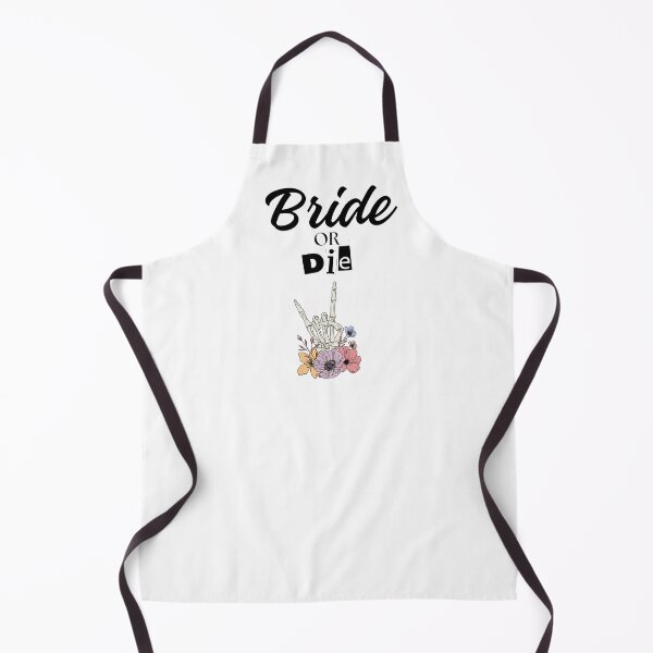 Item preview, Bride Or Die Funny Skeleton Bridal Party Wedding Day designed and sold by MagicSD Designs.