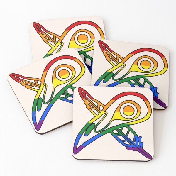 Item preview, Pride Crow (Rainbow Pride Flag) designed and sold by Skyseeker-Art.