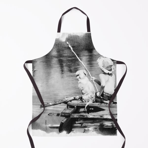 Item preview, A boy and his dog fishing designed and sold by David J. Vanderpool.